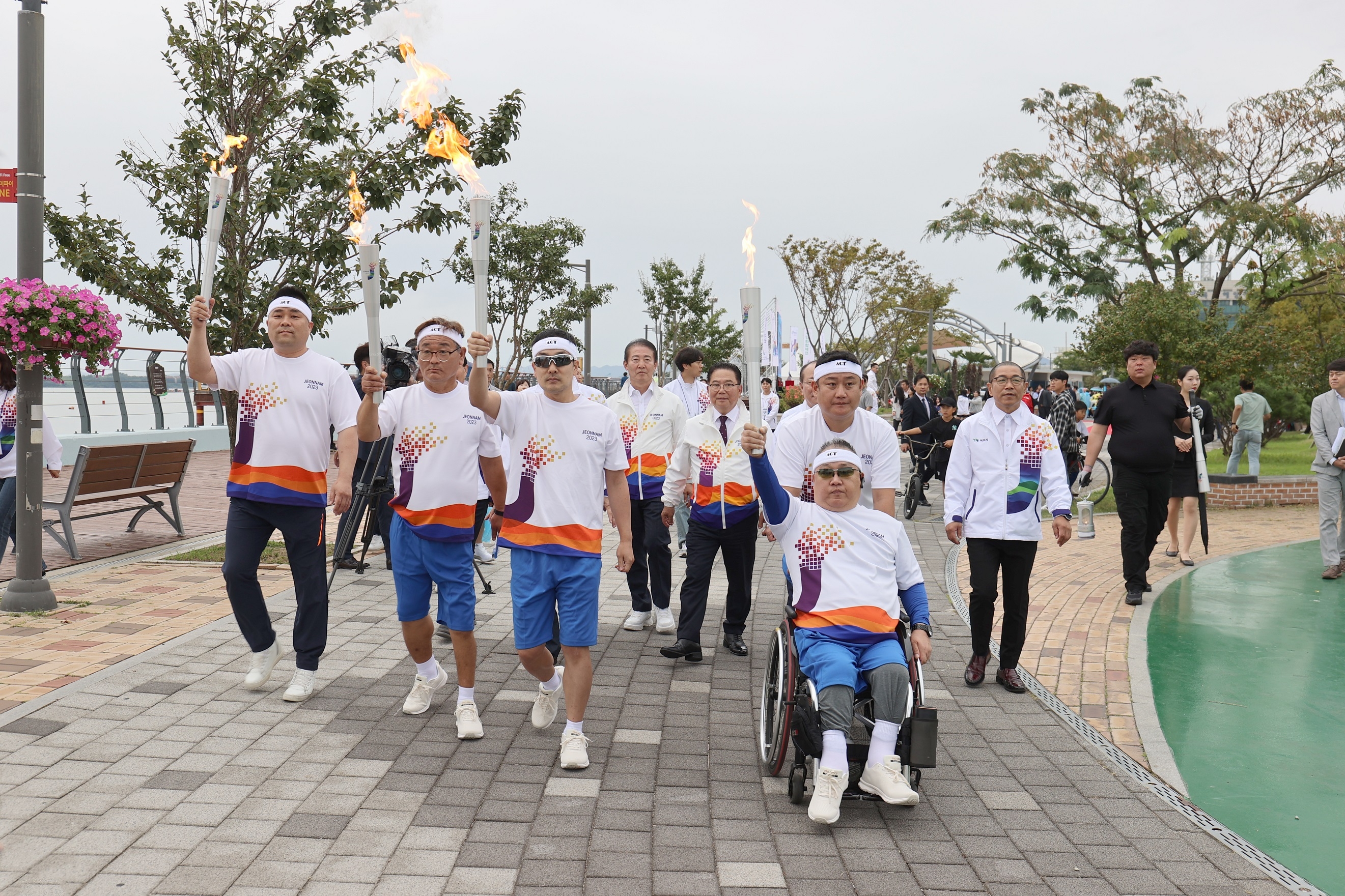 제43회 전국장애인체전 성화 채화식 성황리 개최 - 이미지4